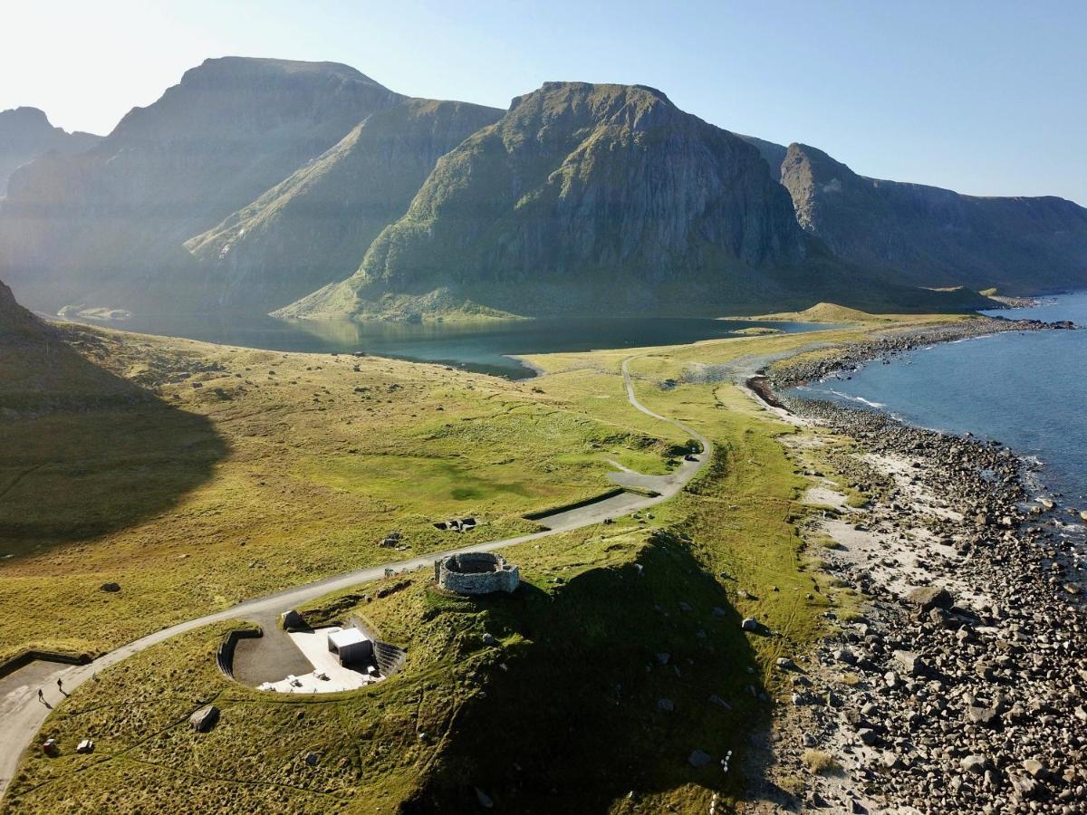 Kvalvika Retreat - Lofoten Leknes Exteriör bild
